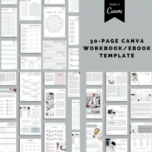 30 Page Circles Workbook Template