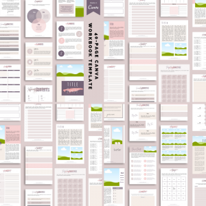 40 Page Canva Workbook Template